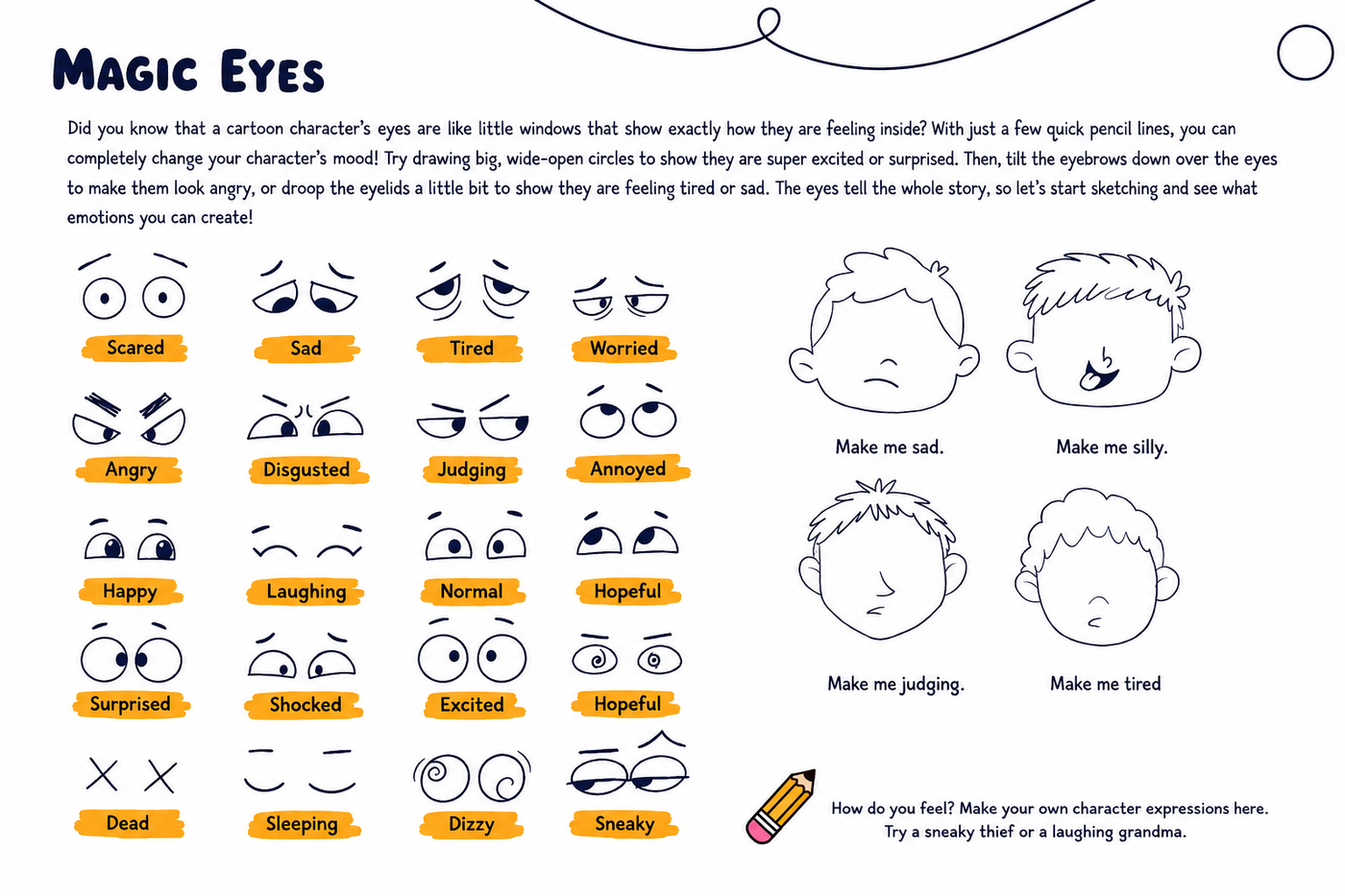Let’s Draw by Emma: Cartoons
