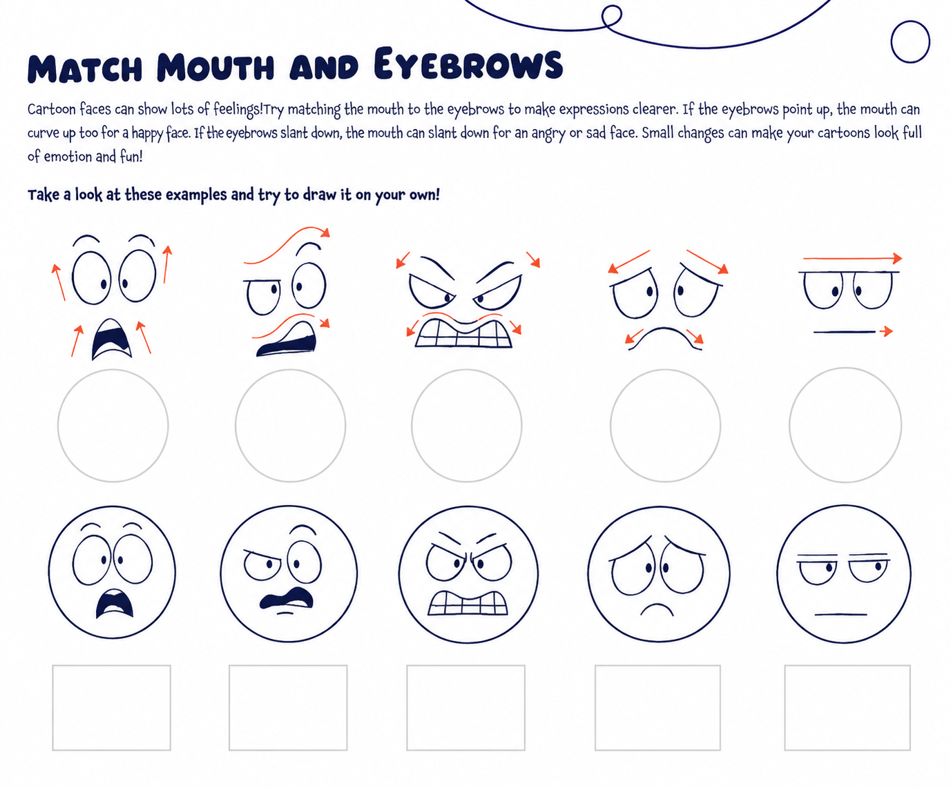 Let’s Draw by Emma: Cartoons