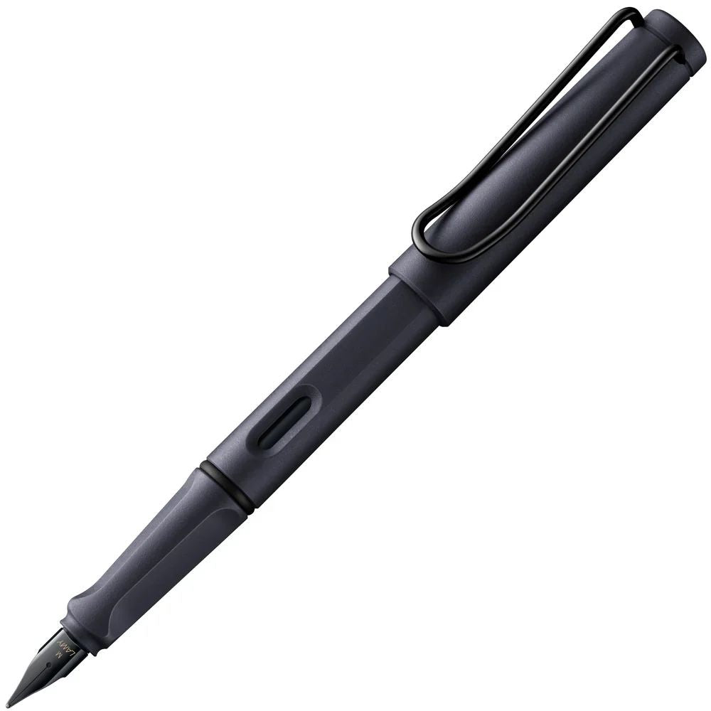 Lamy Fountain Pen Safari Steel Black M