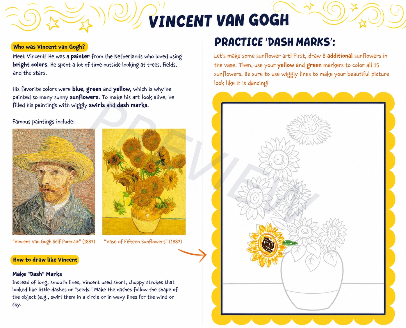 Let’s Draw by Emma: Famous Art Styles