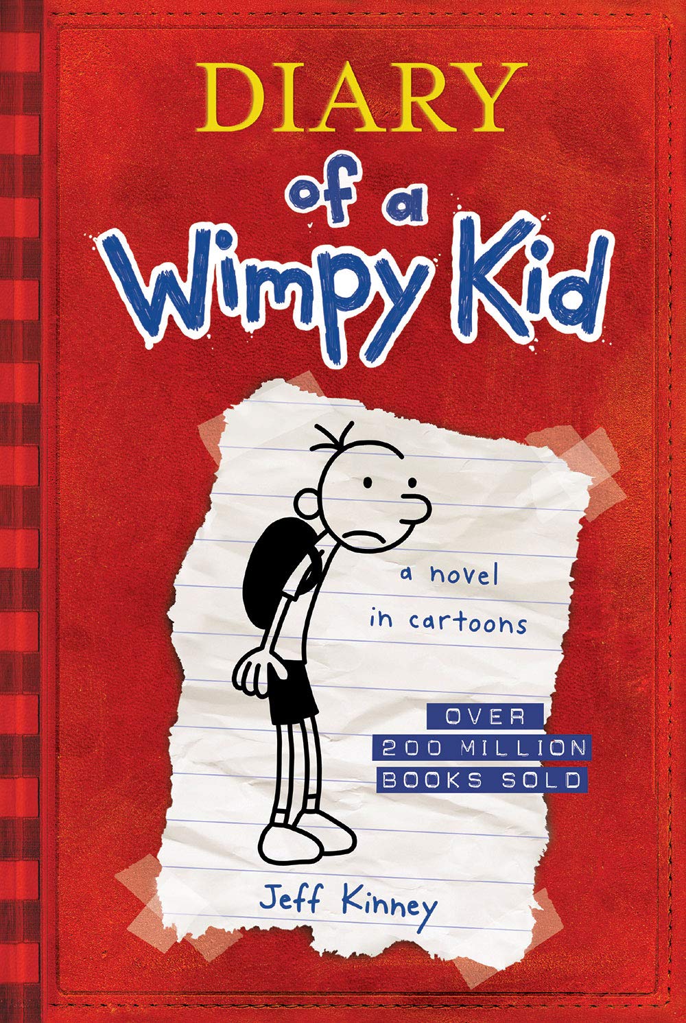 Diary of a Wimpy Kid #01 (Paperback) book cover